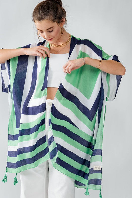 SYDNEY WILLOW STRIPED KIMONO