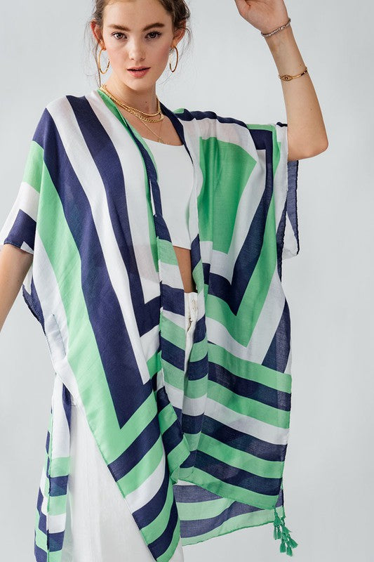 SYDNEY WILLOW STRIPED KIMONO