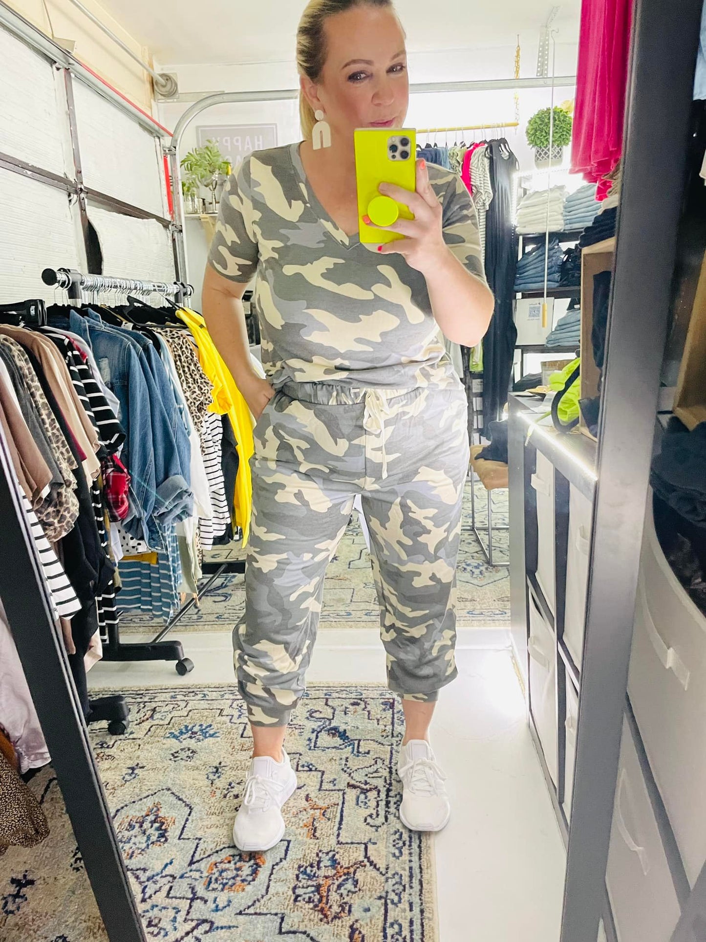 FRENCH TERRY JOGGER - CAMO