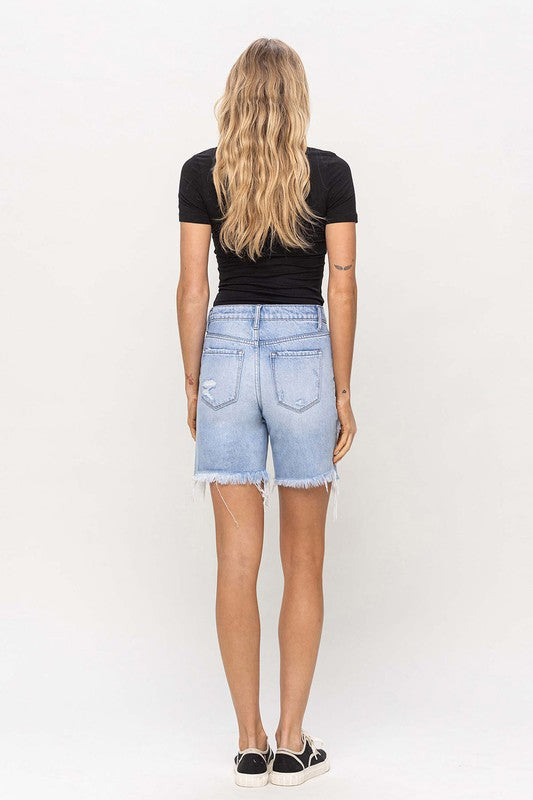 HIGH RISE MIDI SHORTS