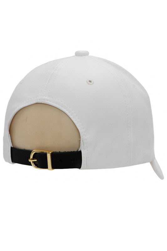 LEATHER BASEBALL CAP - NEW COLORS ADDED