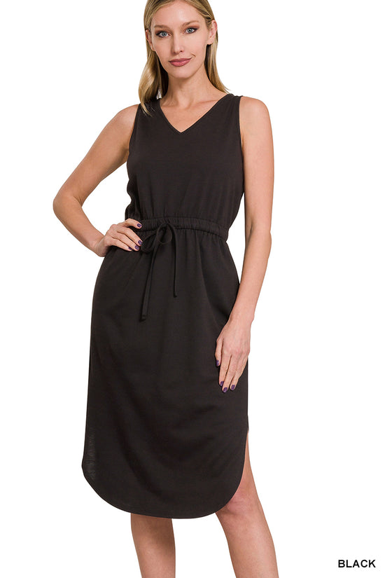 SUMMER DAYS DRESS - BLACK