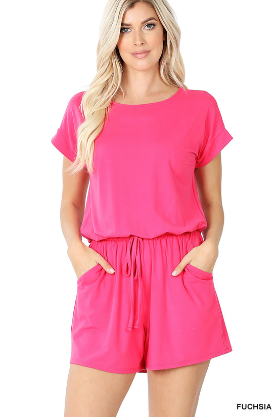 THE HOT PINK ROMPER