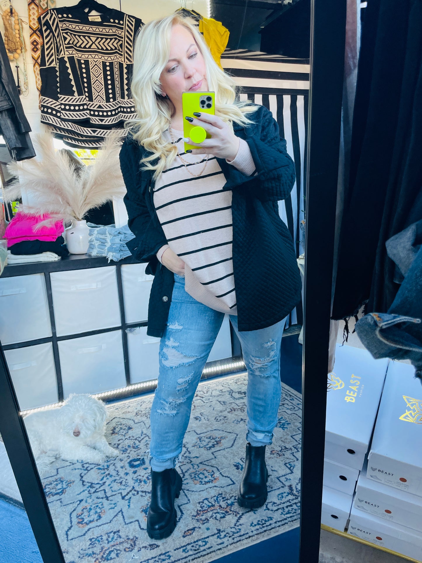 LONG SLEEVE ROUND NECK TOP