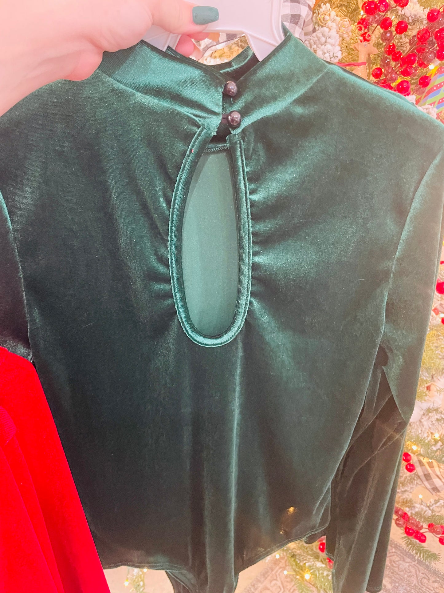 VELVET BODYSUIT