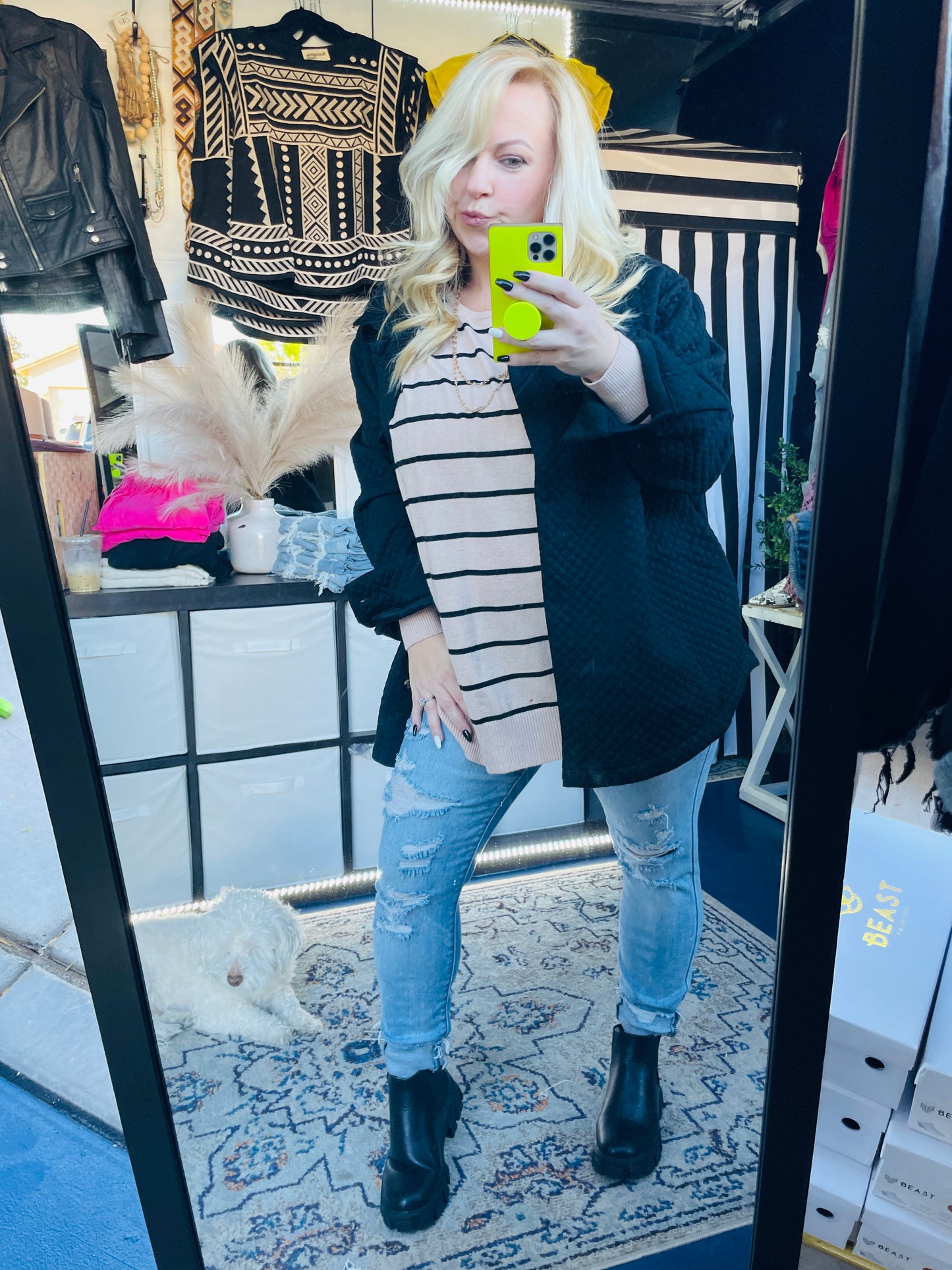 LONG SLEEVE ROUND NECK TOP