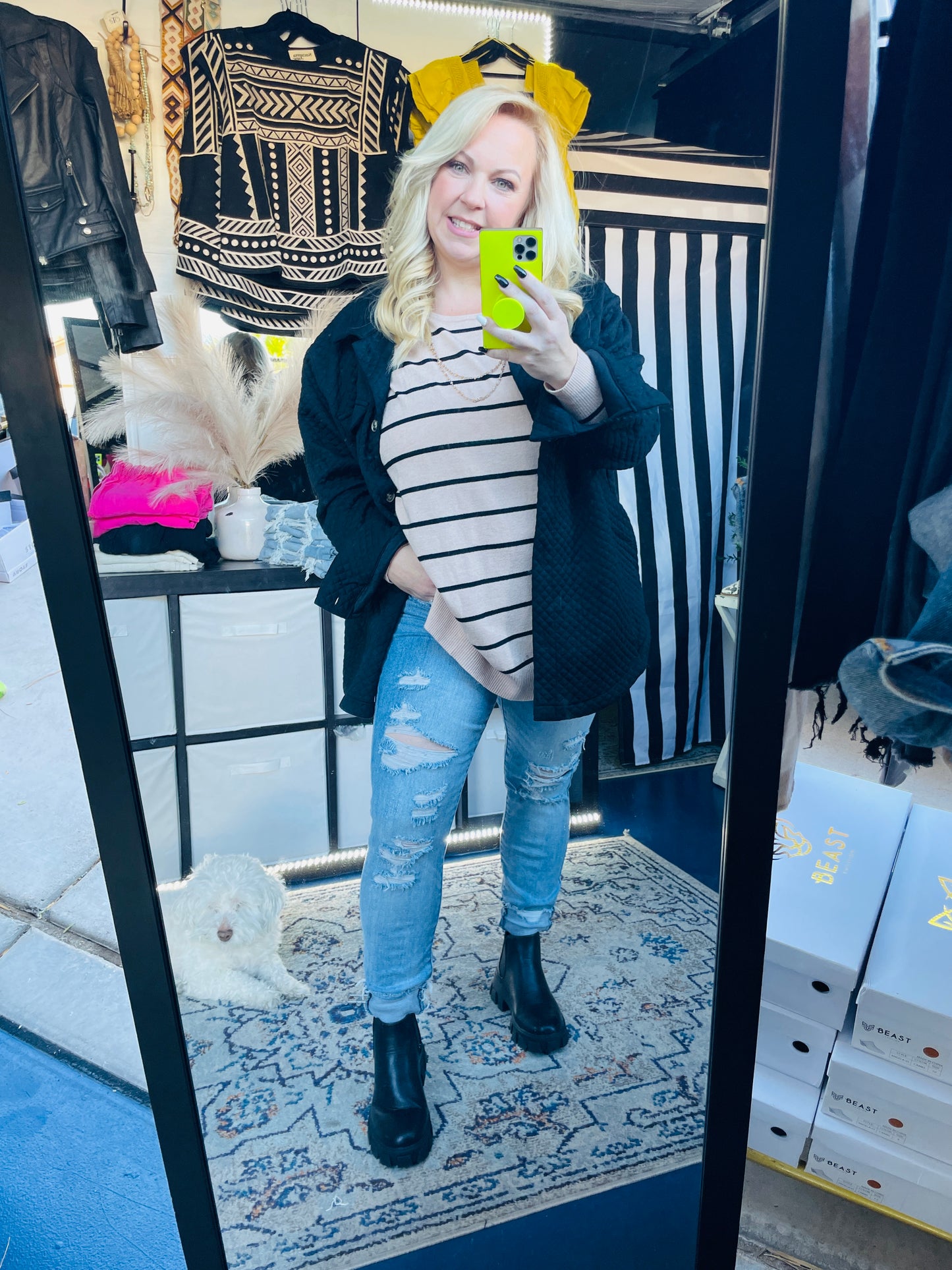 LONG SLEEVE ROUND NECK TOP