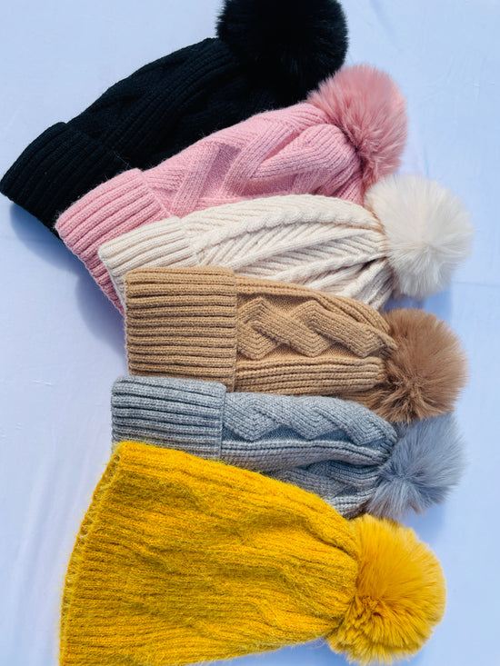 POM POM BEANIES