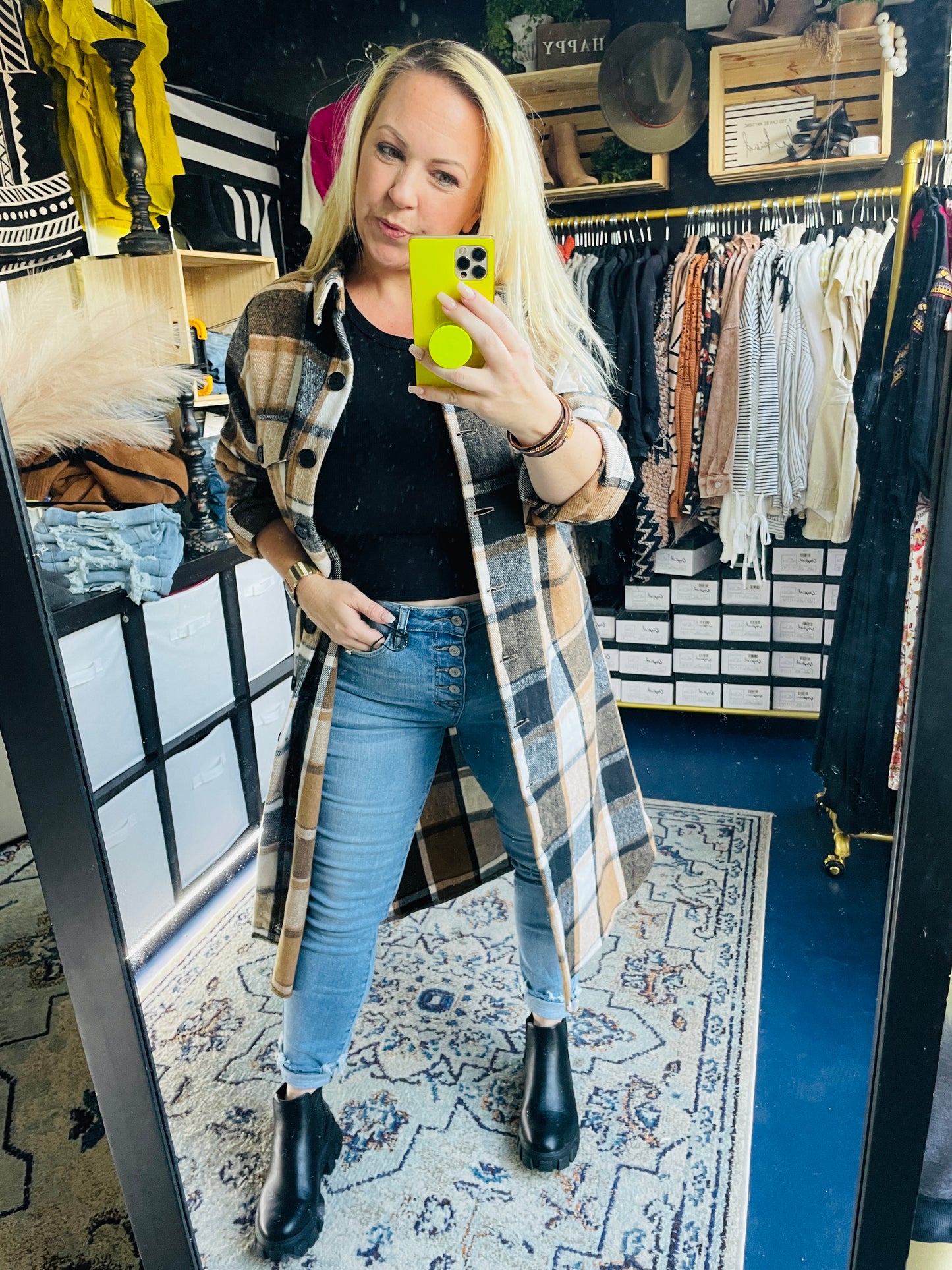 MAXI LENGTH SHACKET