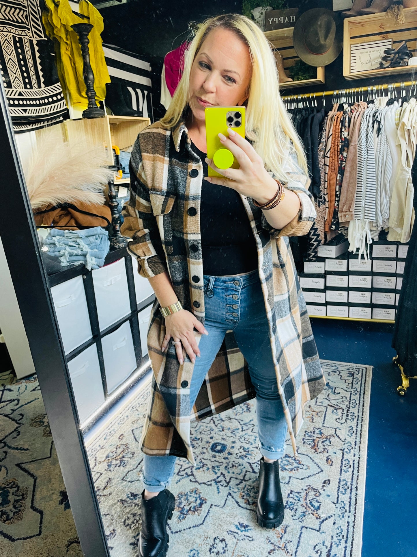 MAXI LENGTH SHACKET
