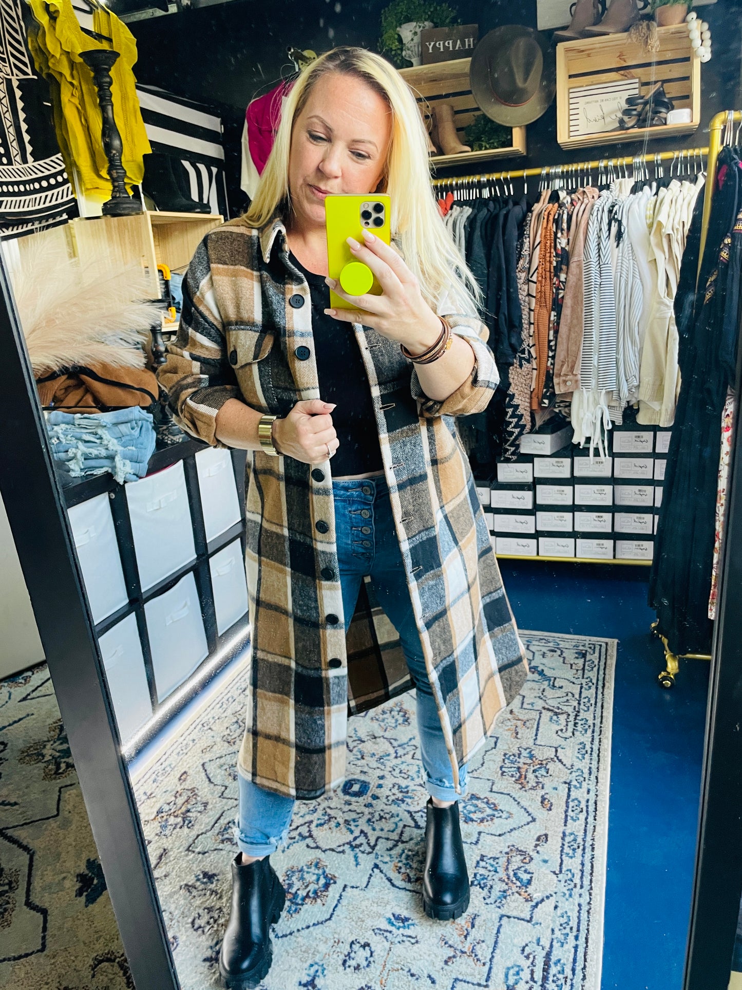 MAXI LENGTH SHACKET