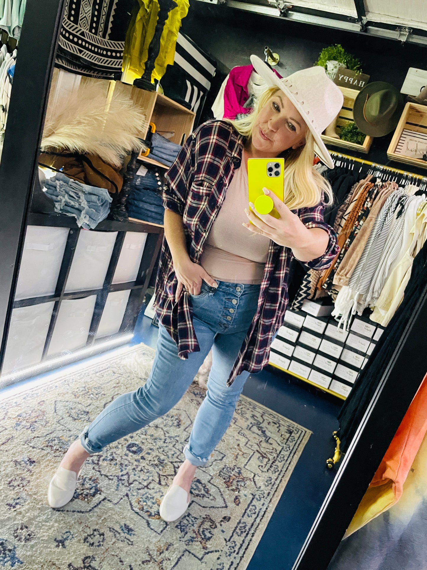 OVERSIZE PLAID SHIRT