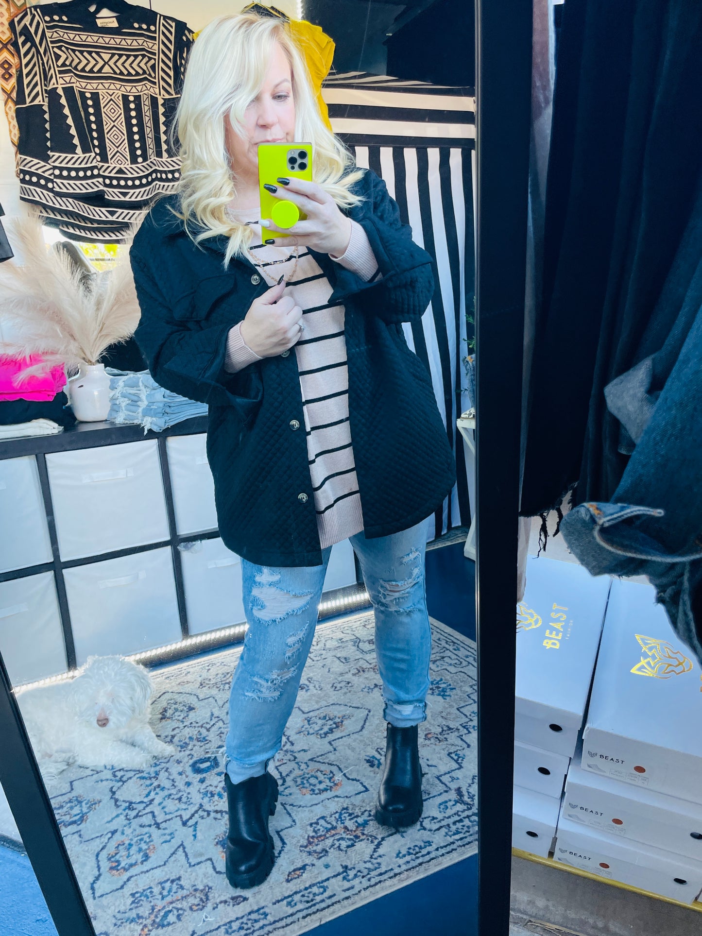 LONG SLEEVE ROUND NECK TOP