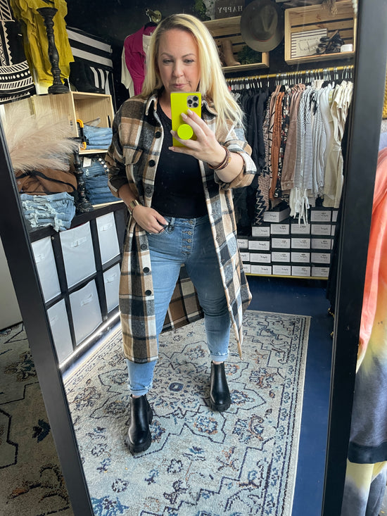 Load image into Gallery viewer, MAXI LENGTH SHACKET

